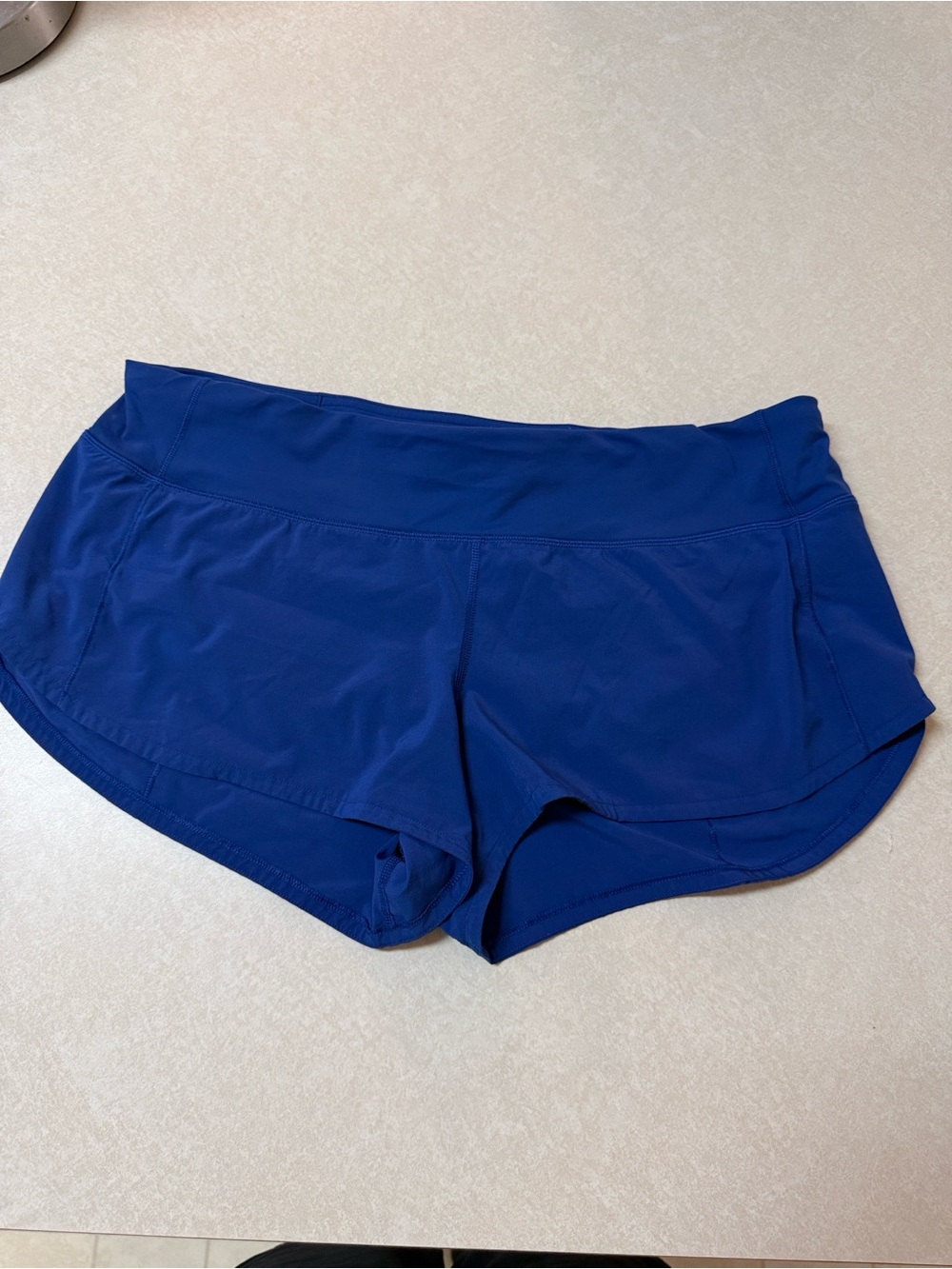 lululemon athletica Deep Blue Athletic Shorts
